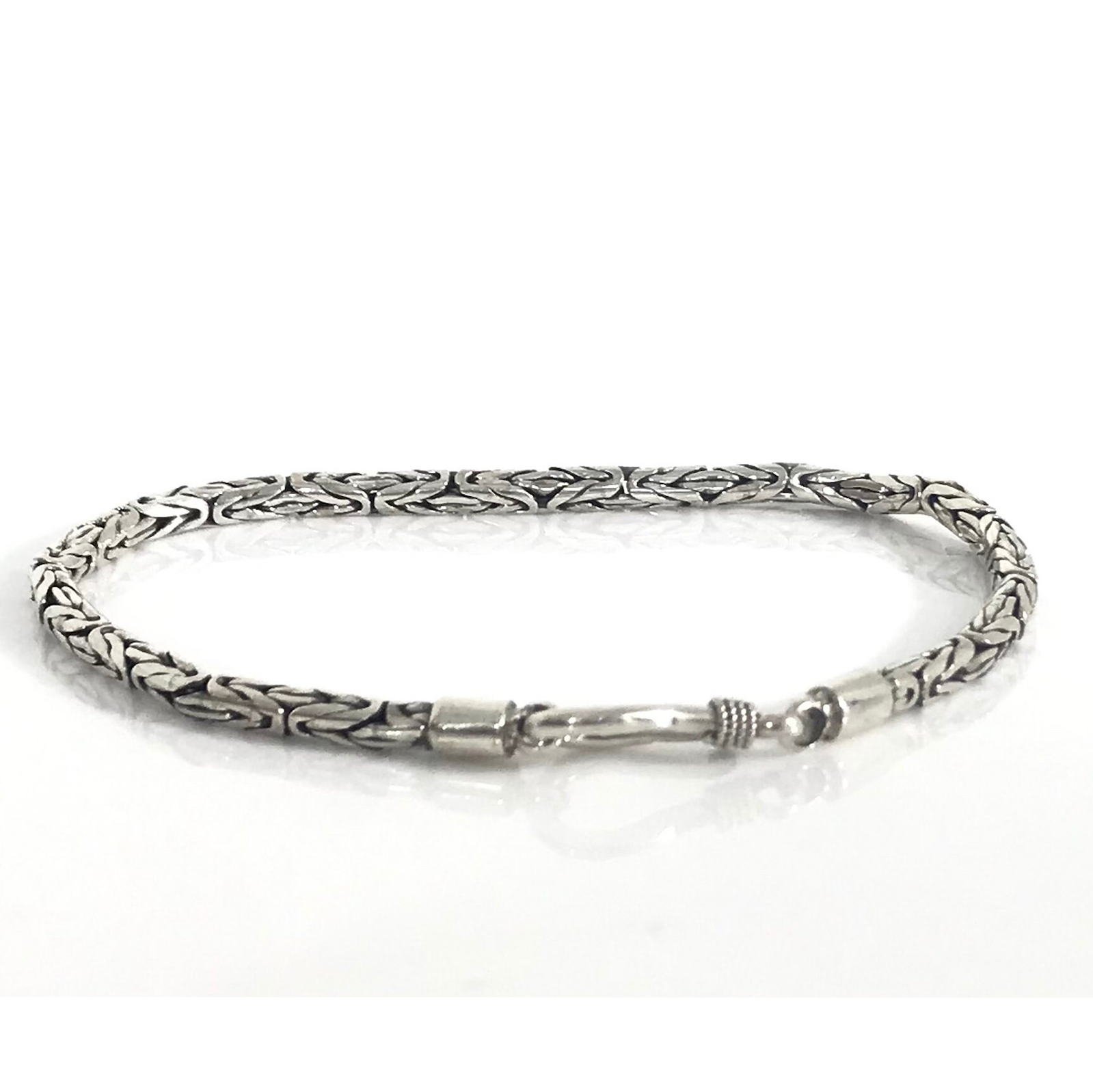 Mens sterling silver 2025 bali bracelets